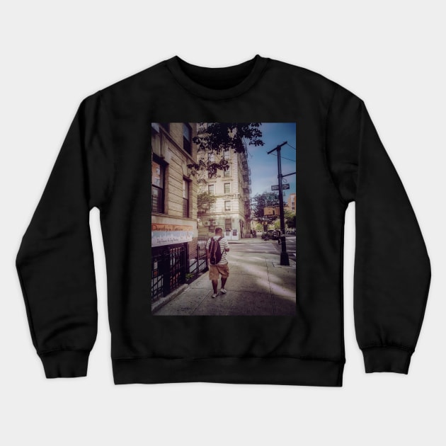 Harlem, Manhattan, New York City Crewneck Sweatshirt by eleonoraingrid